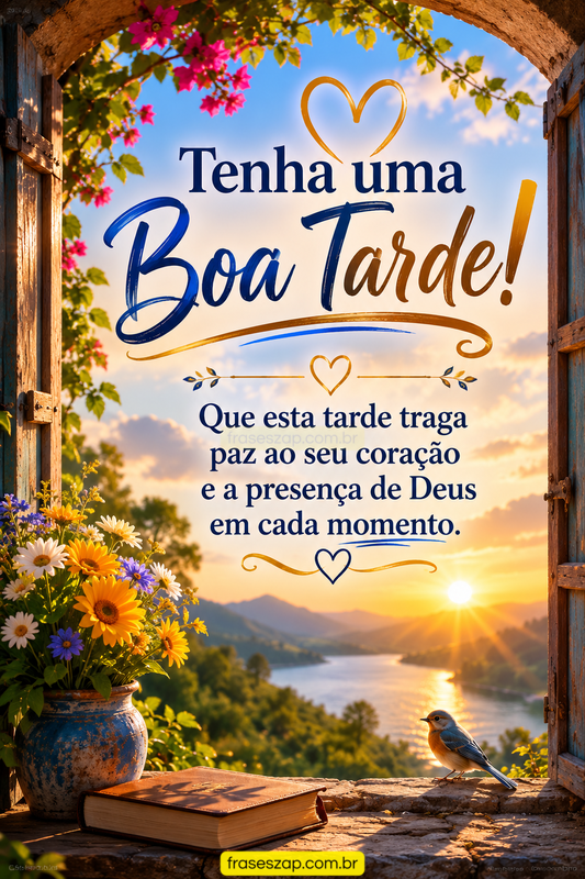 Imagem de boa tarde para compartilhar no WhatsApp