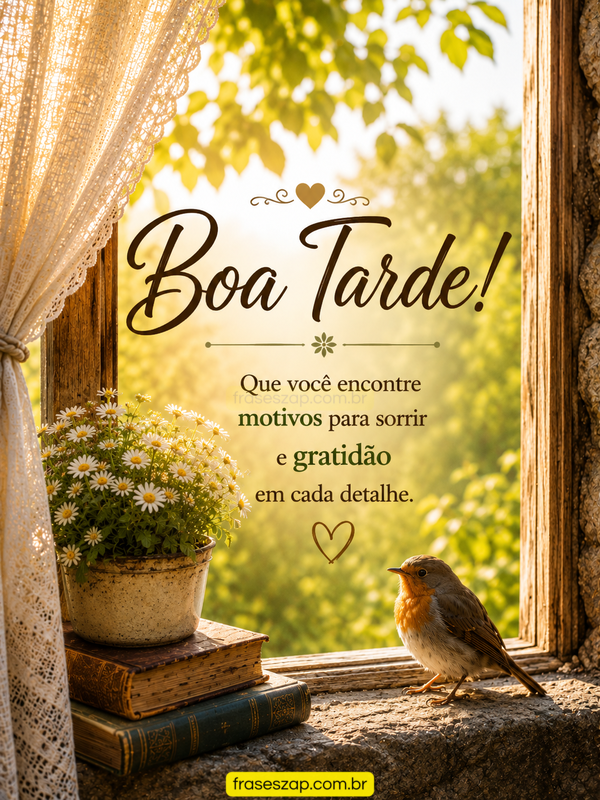 Imagem de boa tarde para compartilhar no WhatsApp