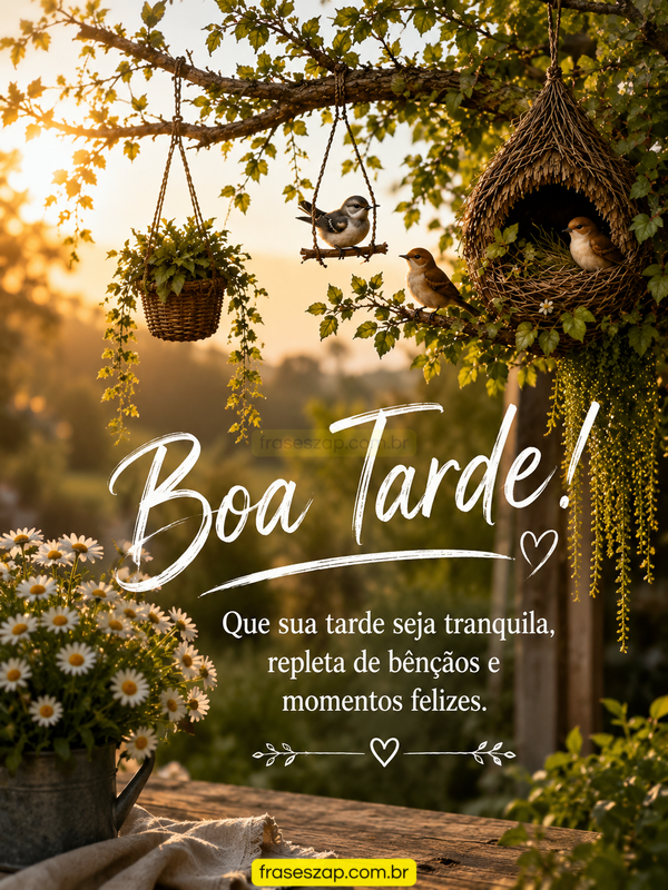 Imagem de boa tarde para compartilhar no WhatsApp