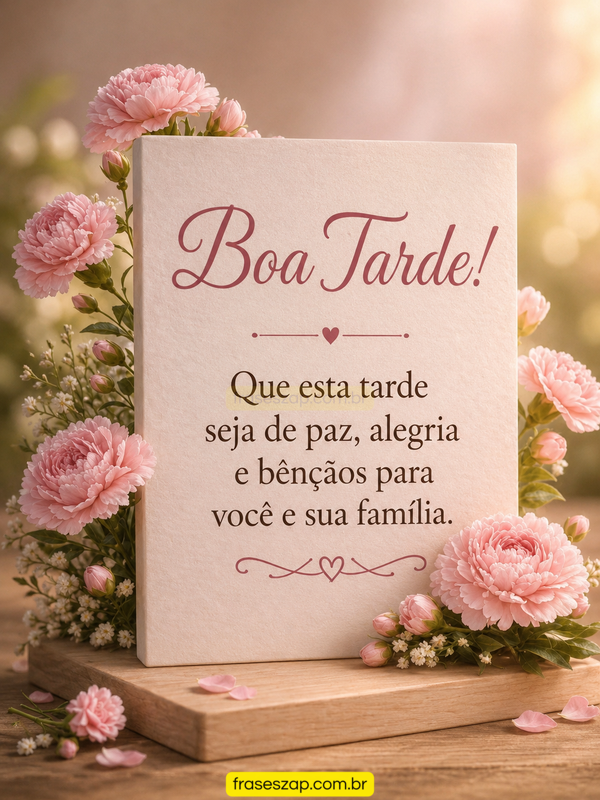 Imagem de boa tarde para compartilhar no WhatsApp