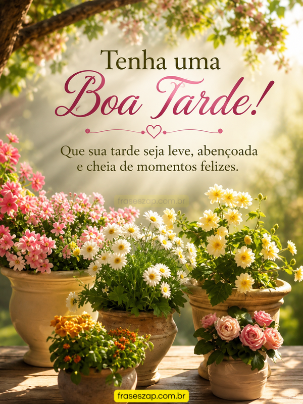 Imagem de boa tarde para compartilhar no WhatsApp