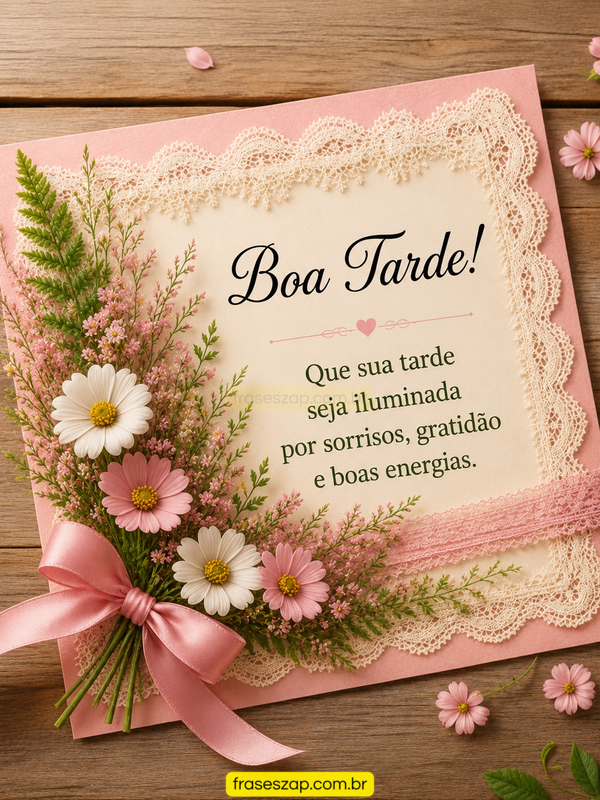 Imagem de boa tarde para compartilhar no WhatsApp