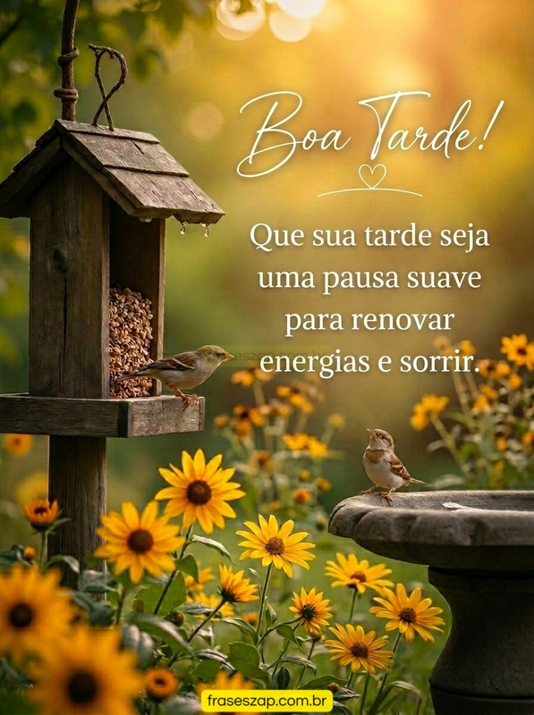 Imagem de boa tarde para compartilhar no WhatsApp