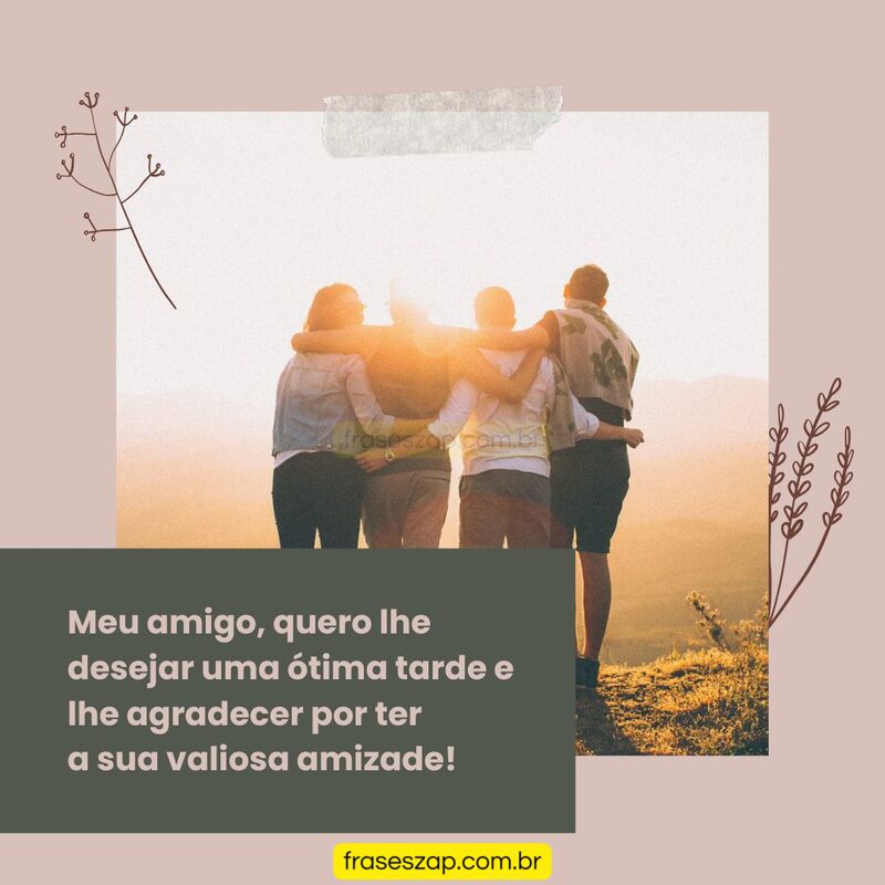 Imagem de boa tarde para compartilhar no WhatsApp