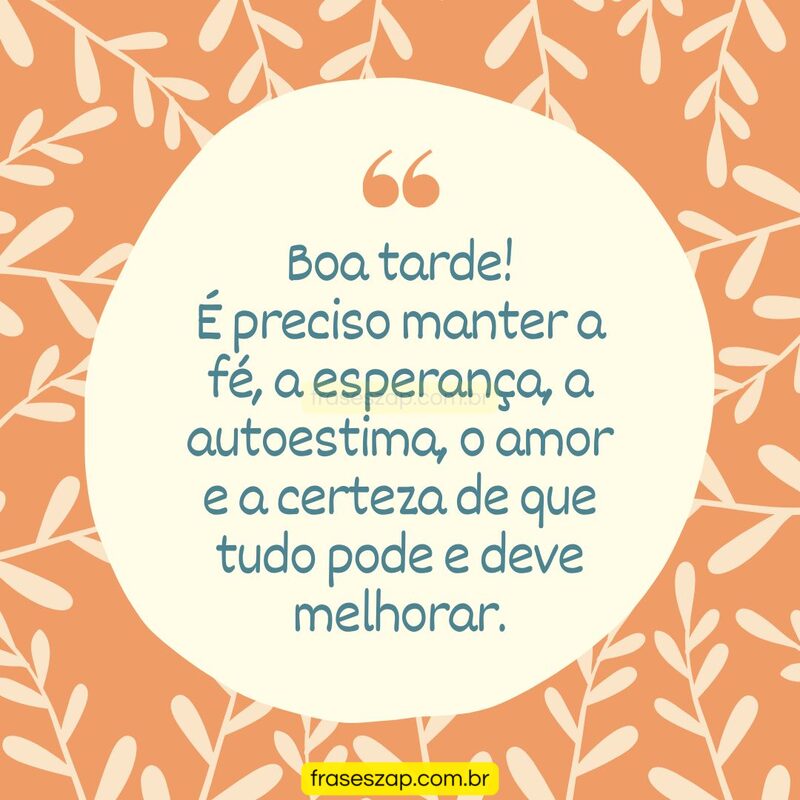 Imagem de boa tarde para compartilhar no WhatsApp