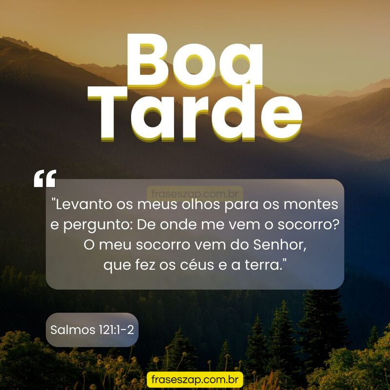 Imagem de boa tarde para compartilhar no WhatsApp