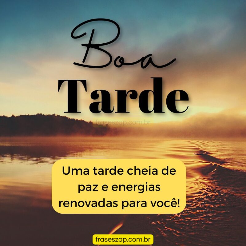 Imagem de boa tarde para compartilhar no WhatsApp