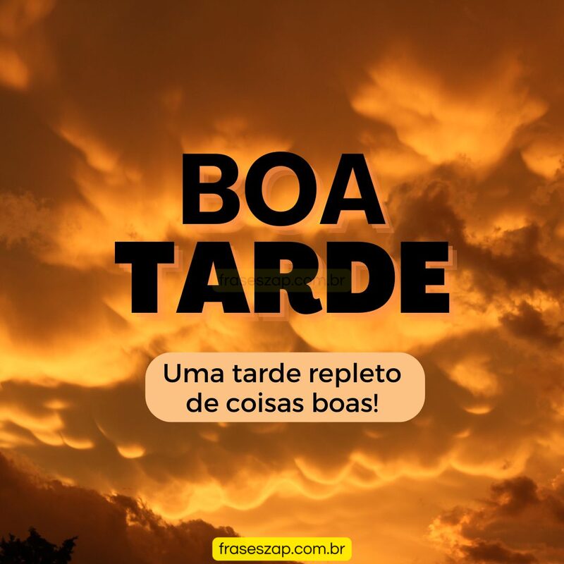 Imagem de boa tarde para compartilhar no WhatsApp