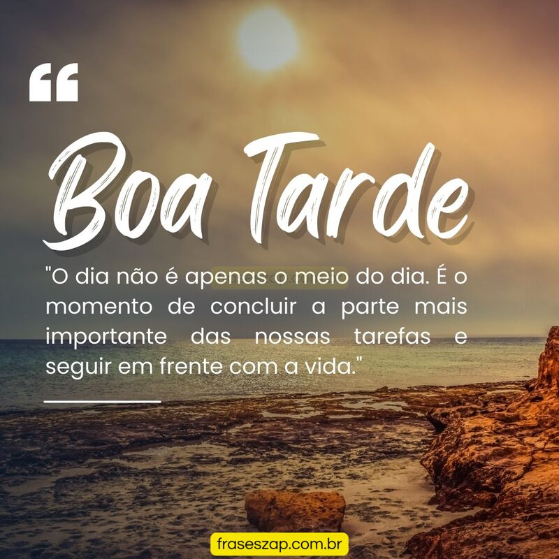 Imagem de boa tarde para compartilhar no WhatsApp