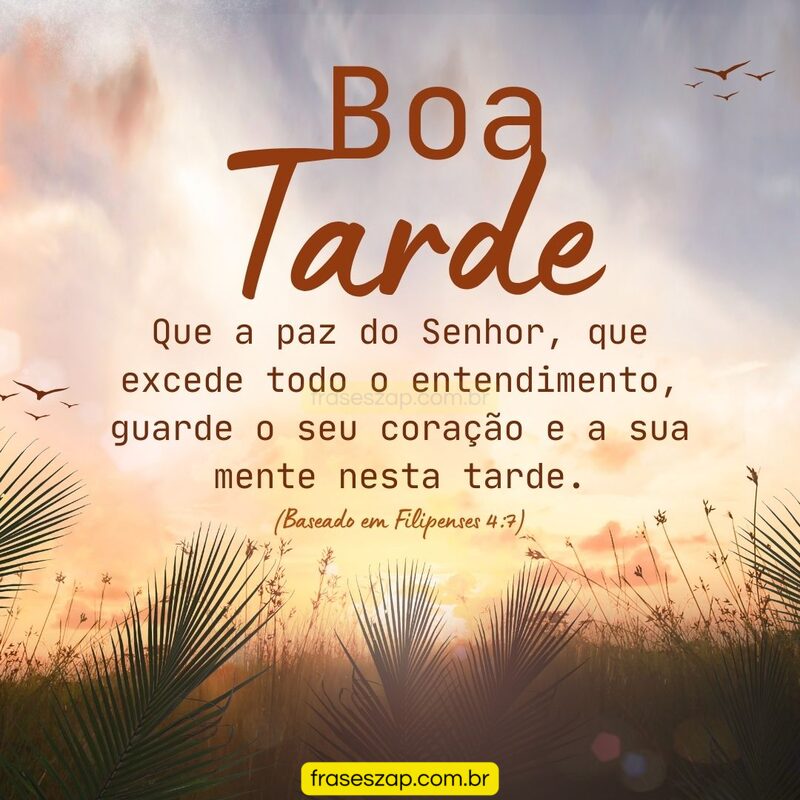 Imagem de boa tarde para compartilhar no WhatsApp