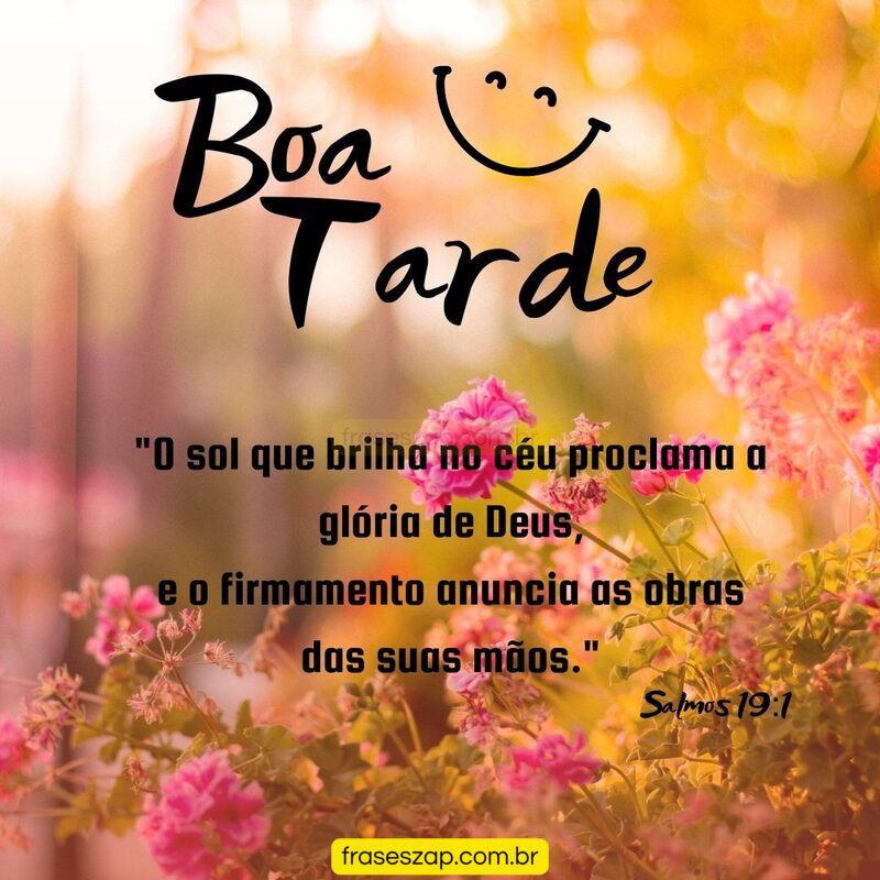 Imagem de boa tarde para compartilhar no WhatsApp