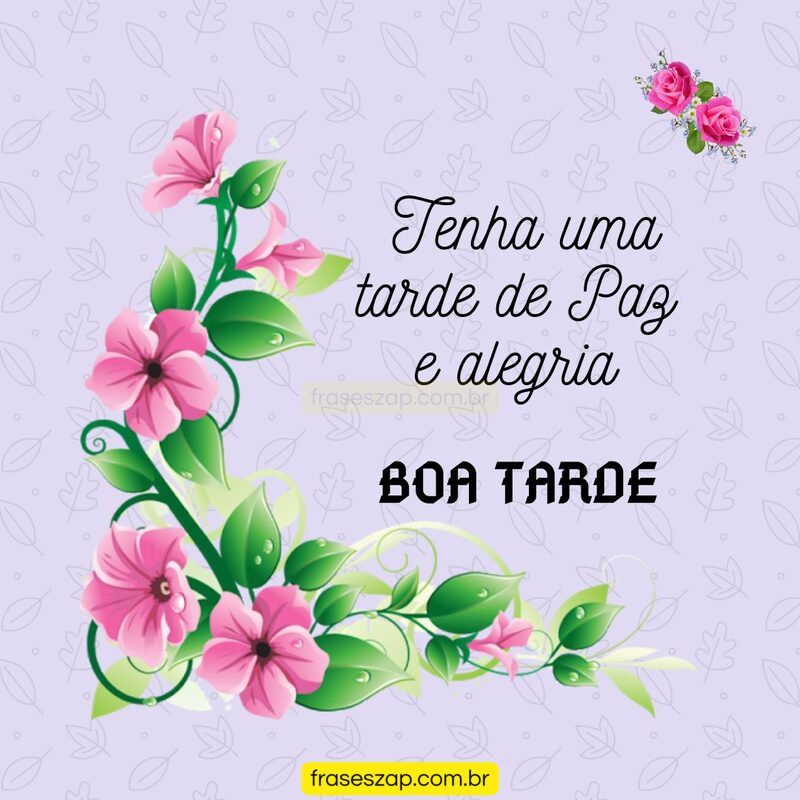 Imagem de boa tarde para compartilhar no WhatsApp