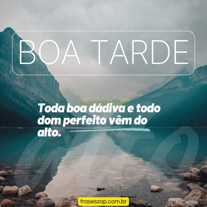 Imagem de boa tarde para compartilhar no WhatsApp