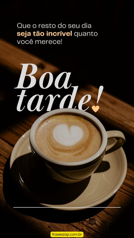 Imagem de boa tarde para compartilhar no WhatsApp
