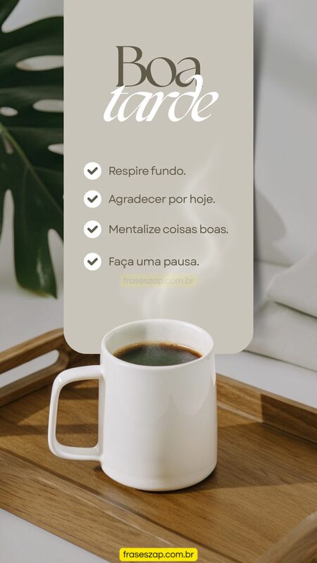 Imagem de boa tarde para compartilhar no WhatsApp