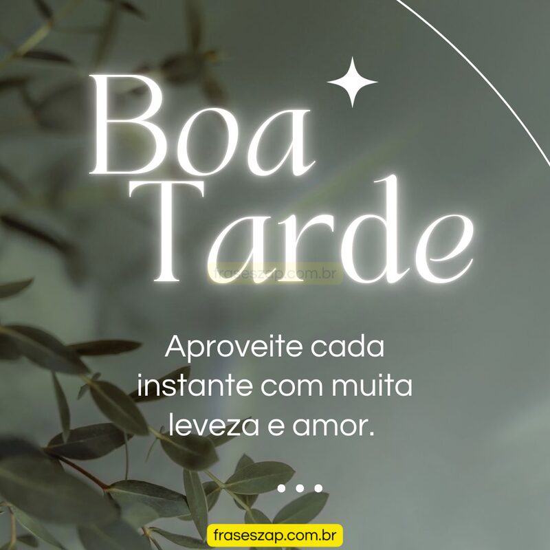 Imagem de boa tarde para compartilhar no WhatsApp