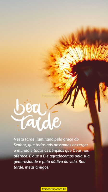 Imagem de boa tarde para compartilhar no WhatsApp