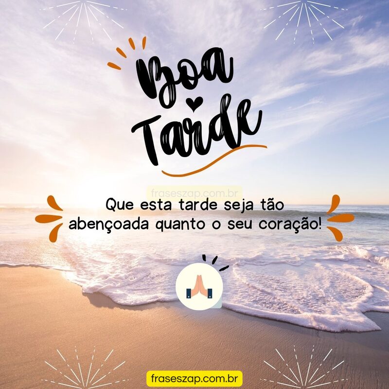 Imagem de boa tarde para compartilhar no WhatsApp