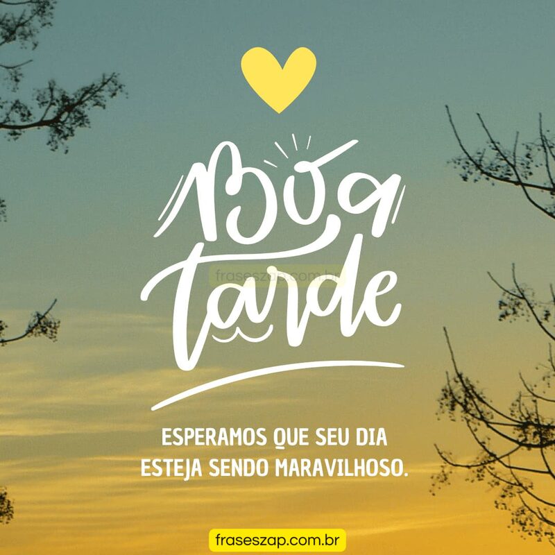 Imagem de boa tarde para compartilhar no WhatsApp