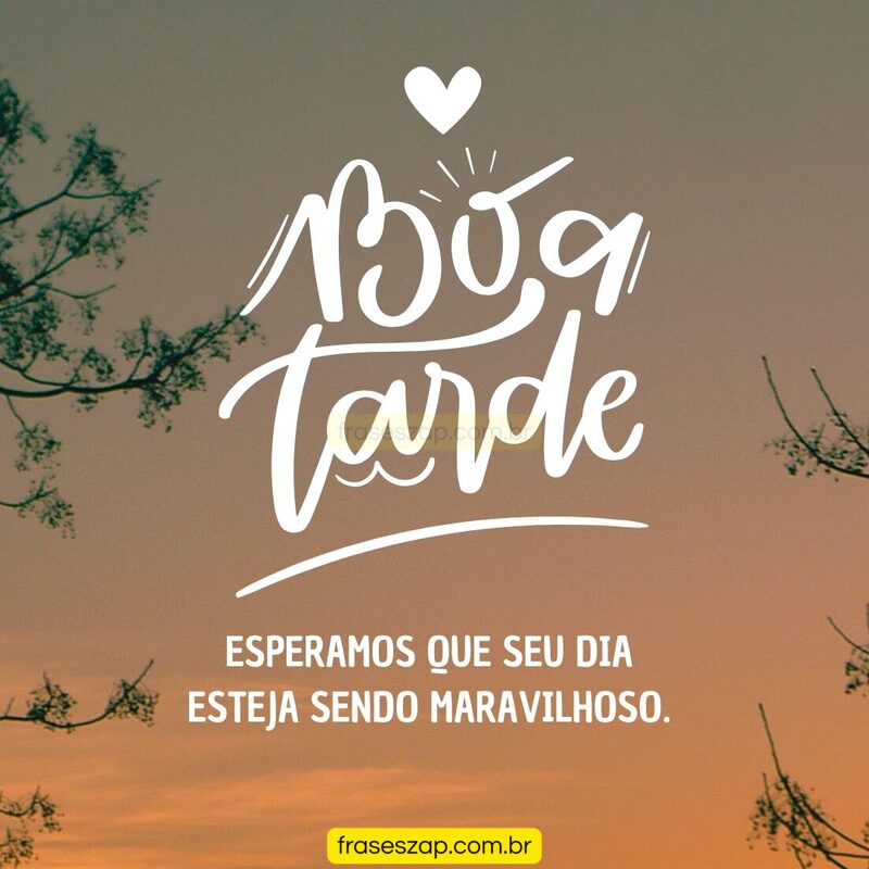 Imagem de boa tarde para compartilhar no WhatsApp