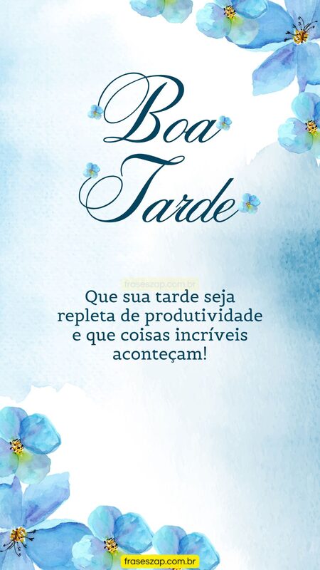 Imagem de boa tarde para compartilhar no WhatsApp