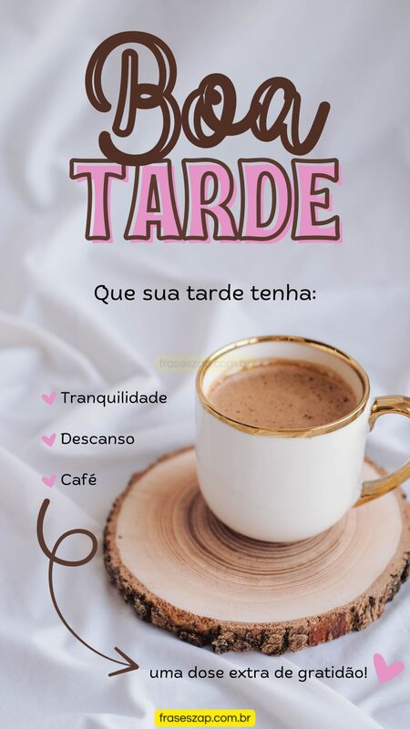 Imagem de boa tarde para compartilhar no WhatsApp