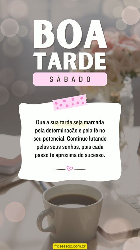 Imagem de boa tarde para compartilhar no WhatsApp