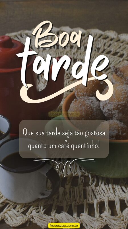 Imagem de boa tarde para compartilhar no WhatsApp