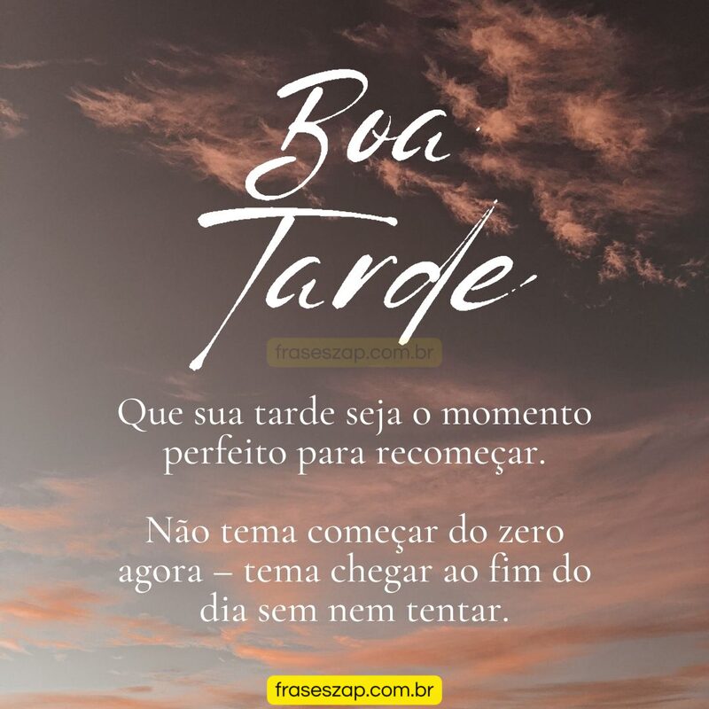 Imagem de boa tarde para compartilhar no WhatsApp