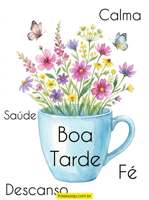 Imagem de boa tarde para compartilhar no WhatsApp