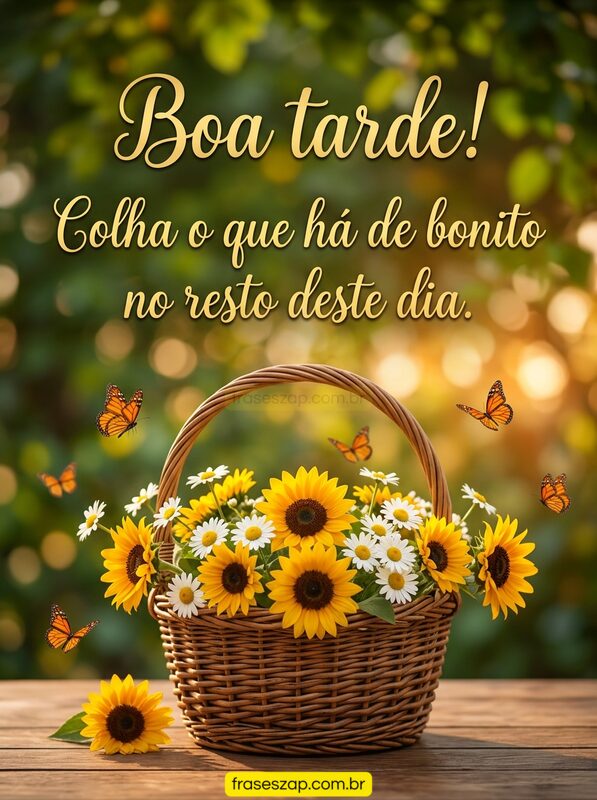 Imagem de boa tarde para compartilhar no WhatsApp