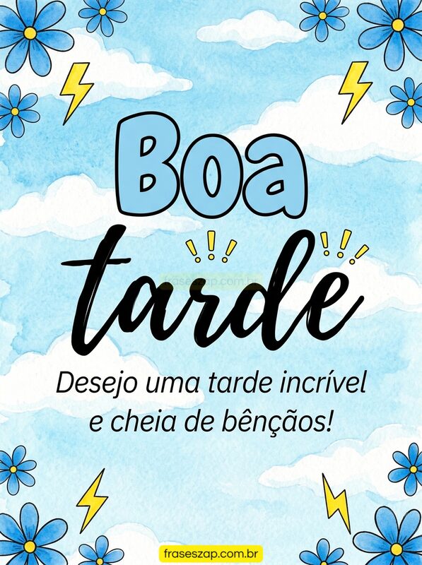 Imagem de boa tarde para compartilhar no WhatsApp