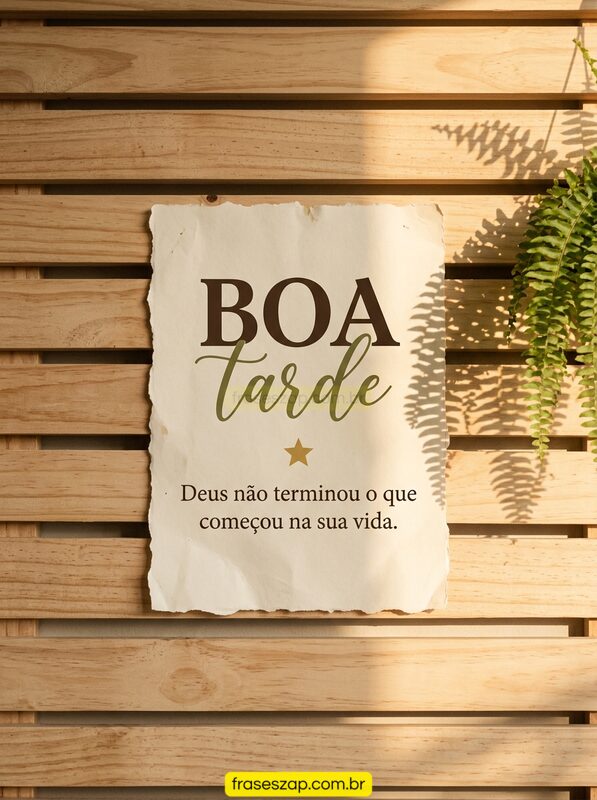 Imagem de boa tarde para compartilhar no WhatsApp