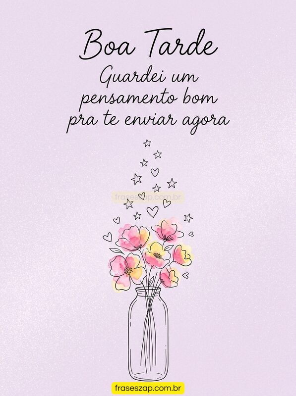 Imagem de boa tarde para compartilhar no WhatsApp