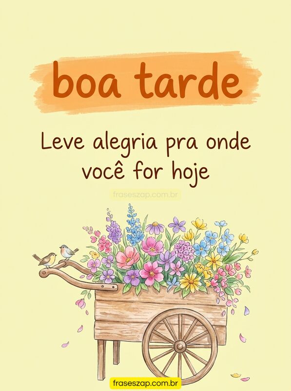 Imagem de boa tarde para compartilhar no WhatsApp