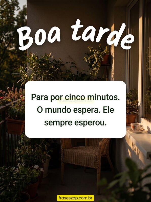 Imagem de boa tarde para compartilhar no WhatsApp
