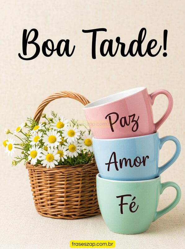 Imagem de boa tarde para compartilhar no WhatsApp