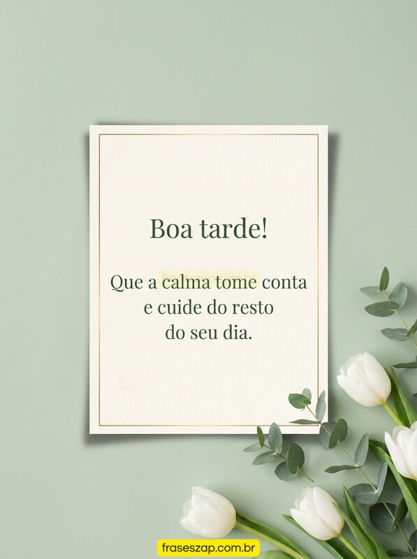 Imagem de boa tarde para compartilhar no WhatsApp