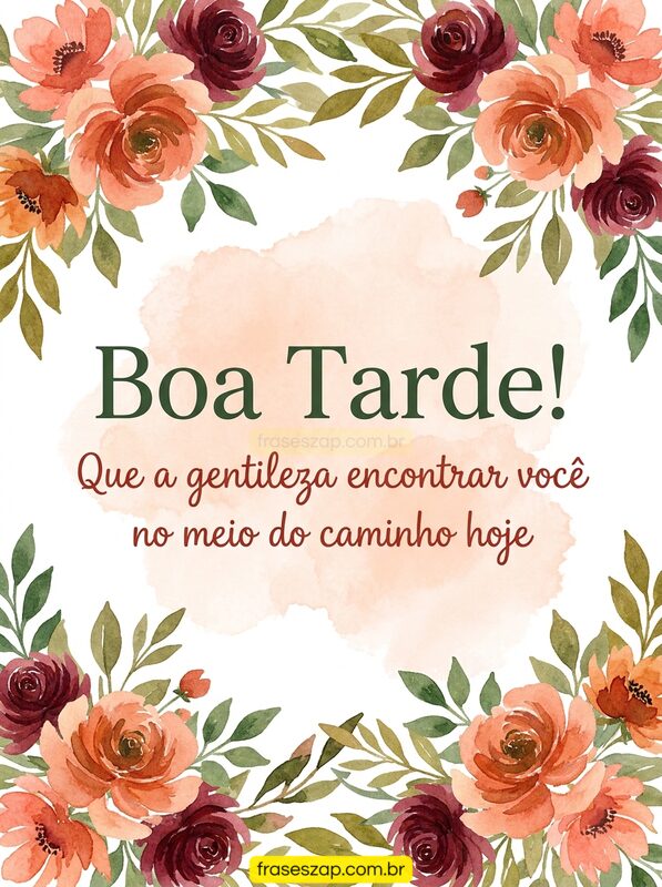 Imagem de boa tarde para compartilhar no WhatsApp