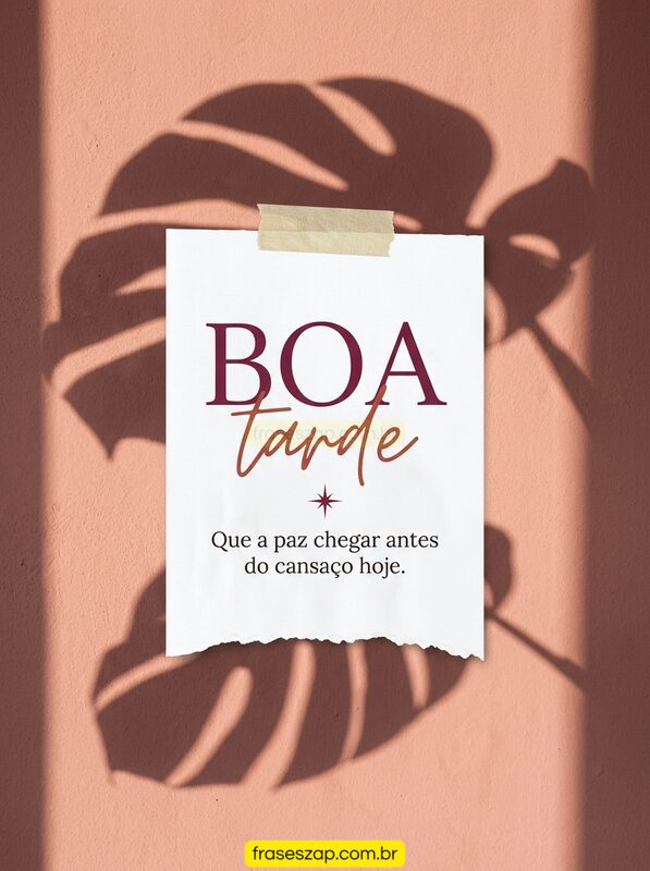 Imagem de boa tarde para compartilhar no WhatsApp