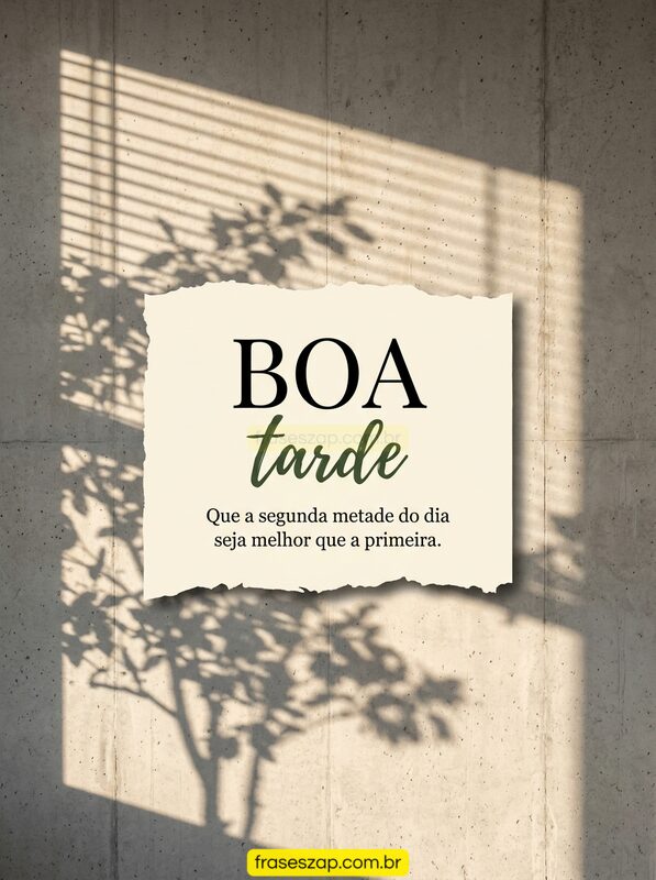 Imagem de boa tarde para compartilhar no WhatsApp