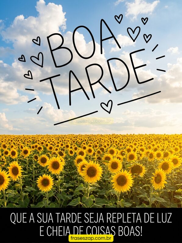 Imagem de boa tarde para compartilhar no WhatsApp