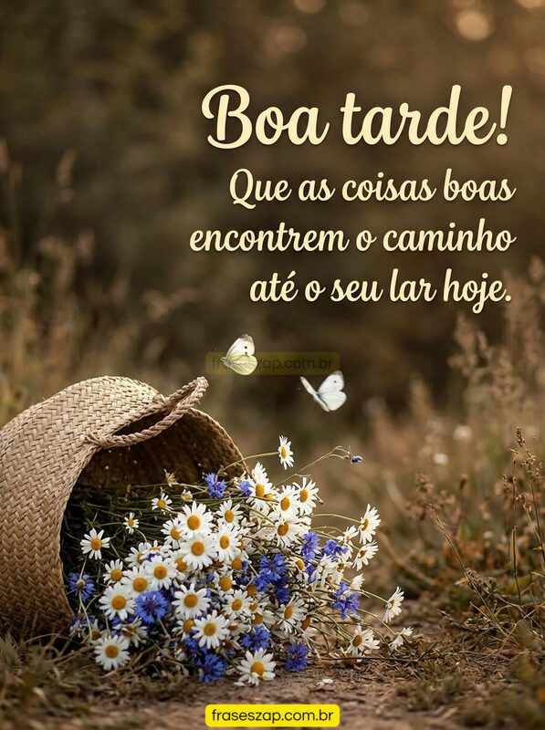 Imagem de boa tarde para compartilhar no WhatsApp