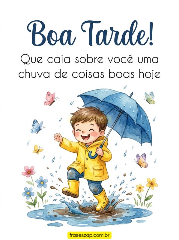 Imagem de boa tarde para compartilhar no WhatsApp