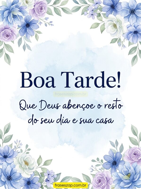 Imagem de boa tarde para compartilhar no WhatsApp
