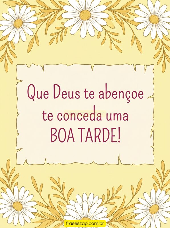 Imagem de boa tarde para compartilhar no WhatsApp