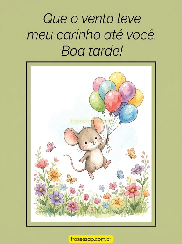 Imagem de boa tarde para compartilhar no WhatsApp