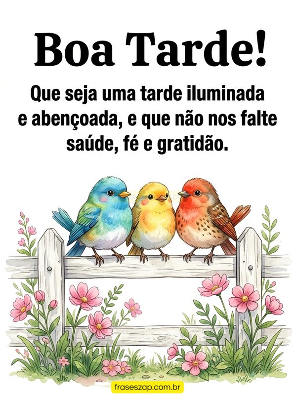 Imagem de boa tarde para compartilhar no WhatsApp