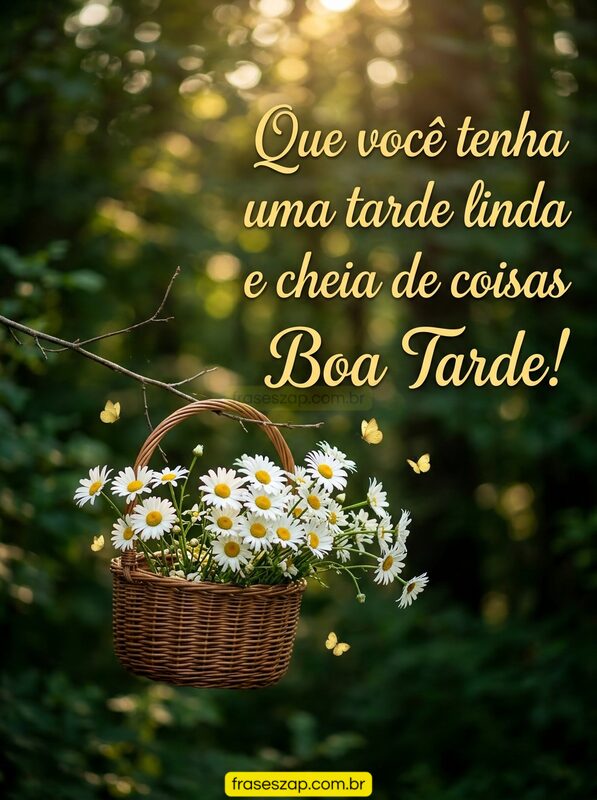 Imagem de boa tarde para compartilhar no WhatsApp