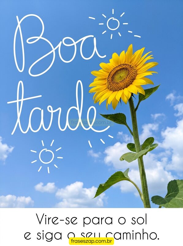 Imagem de boa tarde para compartilhar no WhatsApp